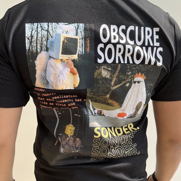 SOKO Sonder Streetwear T-shirt (Relaxed fit) with reflective print. Brand New - Picture 4 of 5